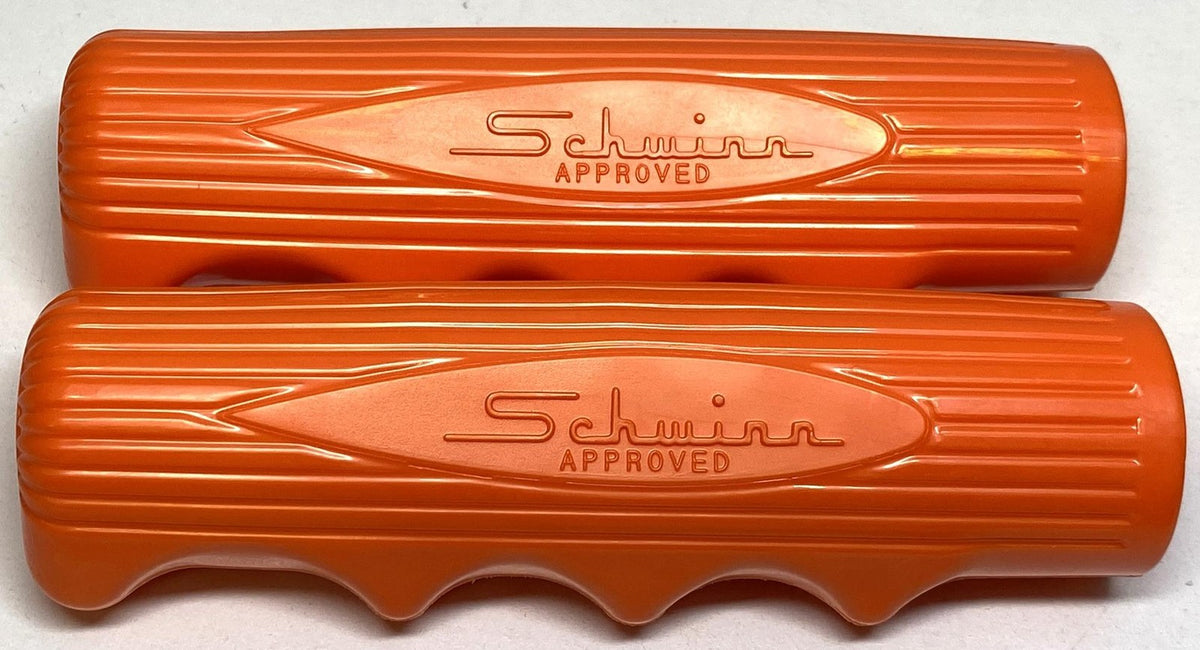 Schwinn Bicycle Handlebar Grips - Slimline KOOL ORANGE Stingray KRATE