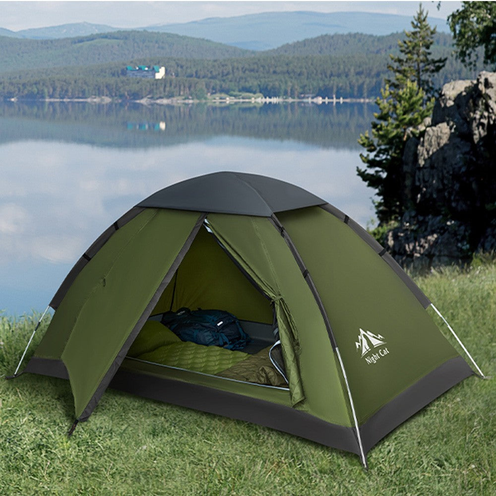 Waterproof 1-2 Person Camping Tent for Backpacking & Hiking – Easy Setup, Light & Heavy Rainproof