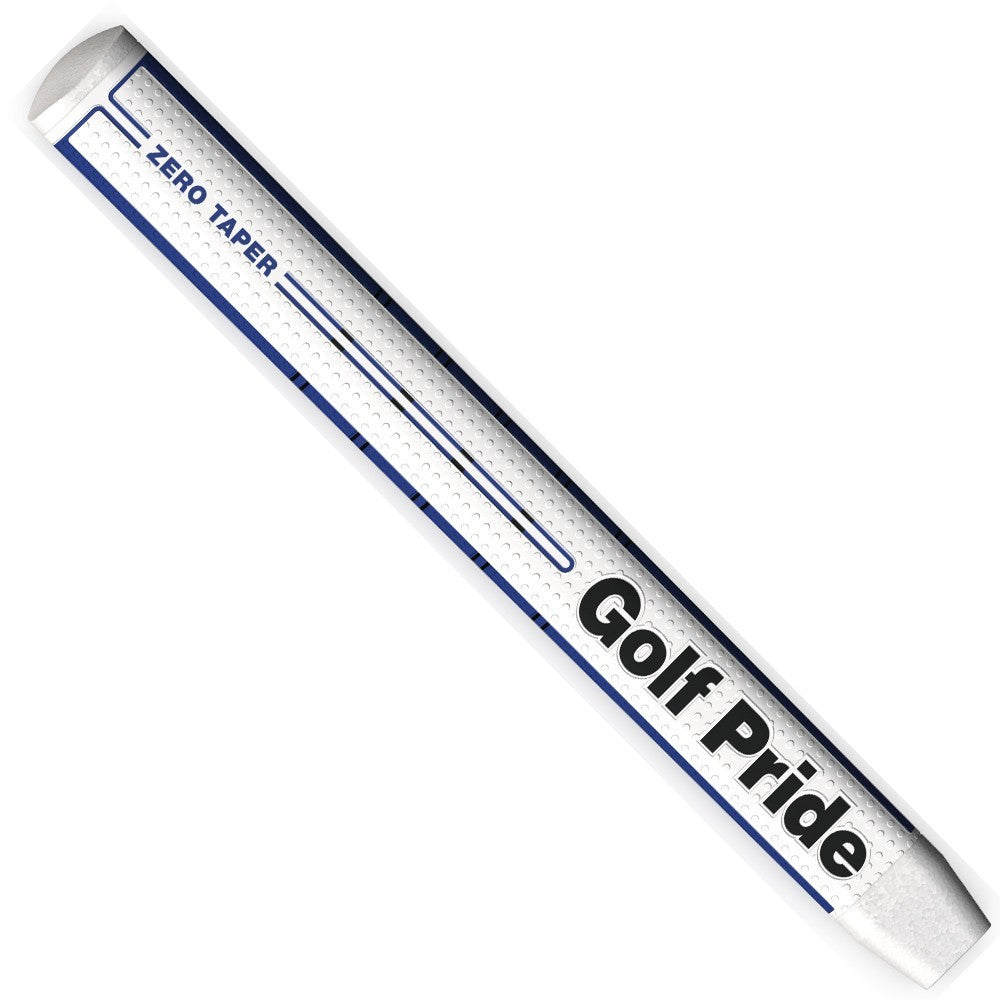 Golf Pride Zero Taper Putter Grip Medium Blue White - Soft Tacky Feel