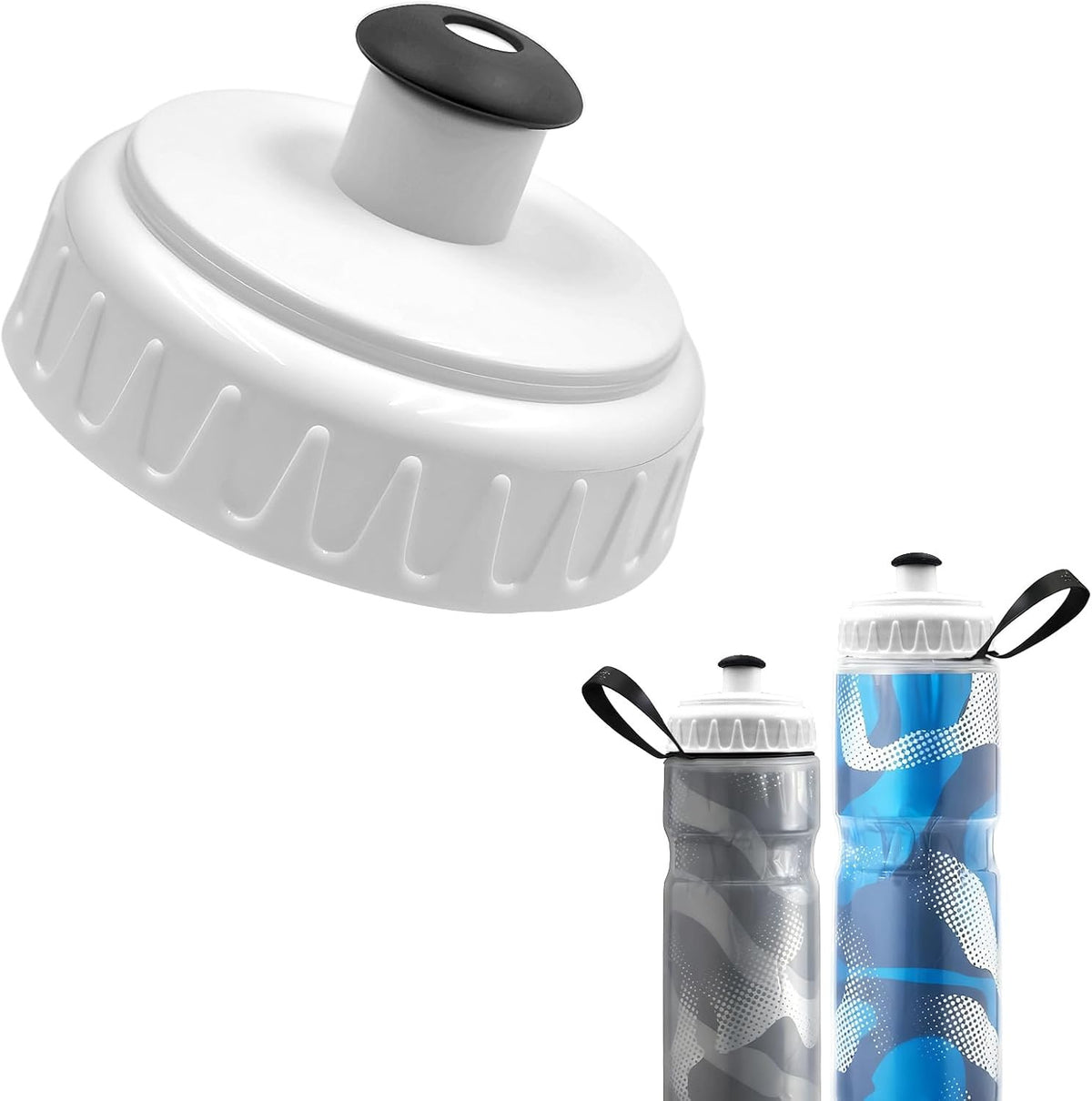 Replacement Plastic Lid for Polar Bottle 20oz 24oz - Leak-Proof Cap