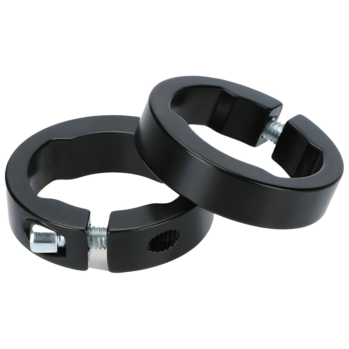 Ergonomic Rubber Bicycle Handlebar Grips MTB Mountain Bike Lock-On Ends