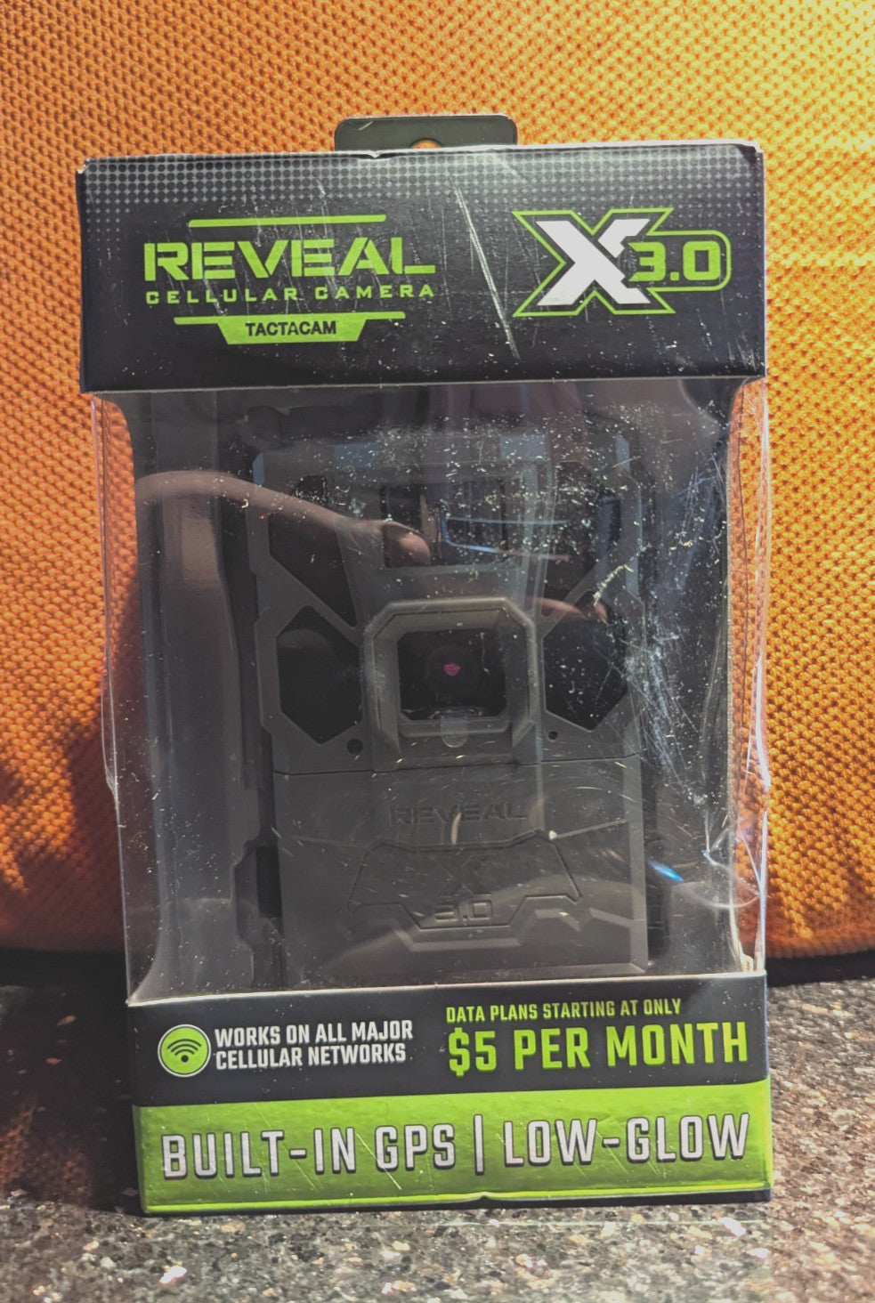 Cellular Trail Camera with Minor Cosmetic Damage - Reveal by Tactacam X 3.0