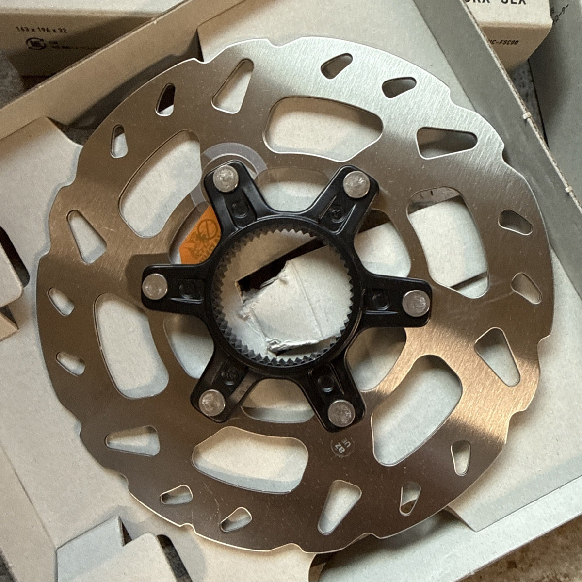 Shimano Center Lock Disc Brake Rotors 140mm Set of 2 for Bikes