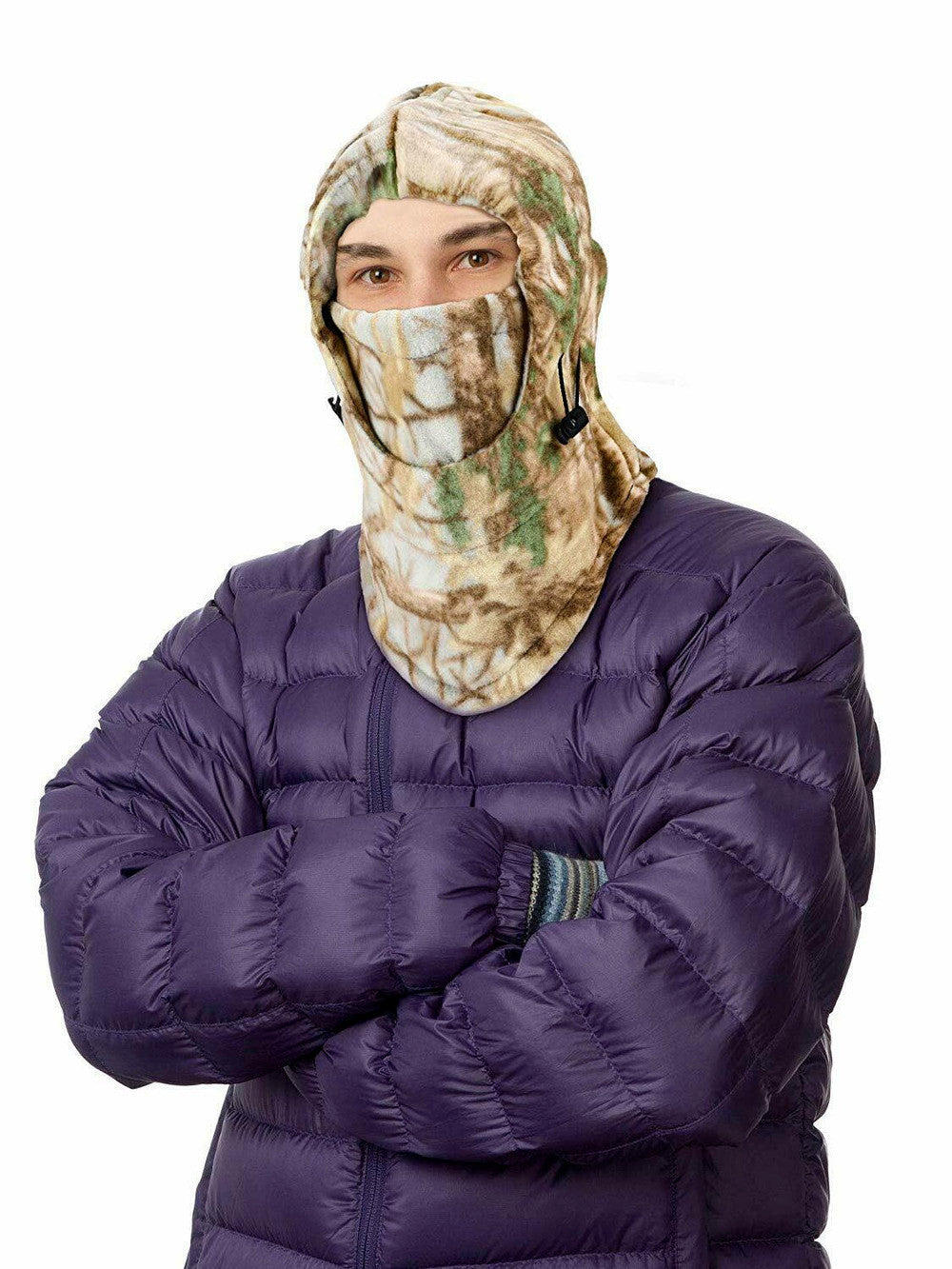 Heavyweight Fleece Balaclava Ski Mask for Men - Thermal Face Cover, Multiple Styles