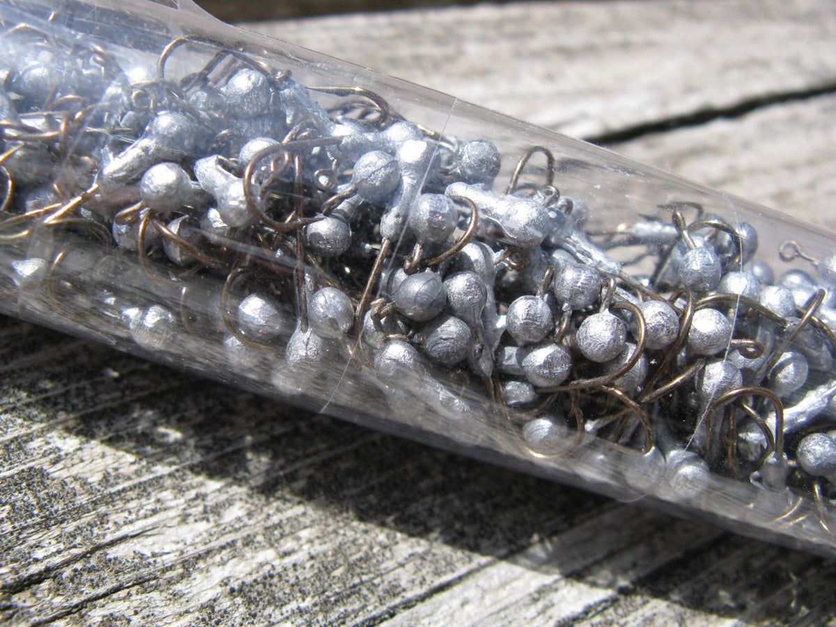 250 Micro Jig Weights with Collar 1/64 oz for Fishing Lures - Unbranded