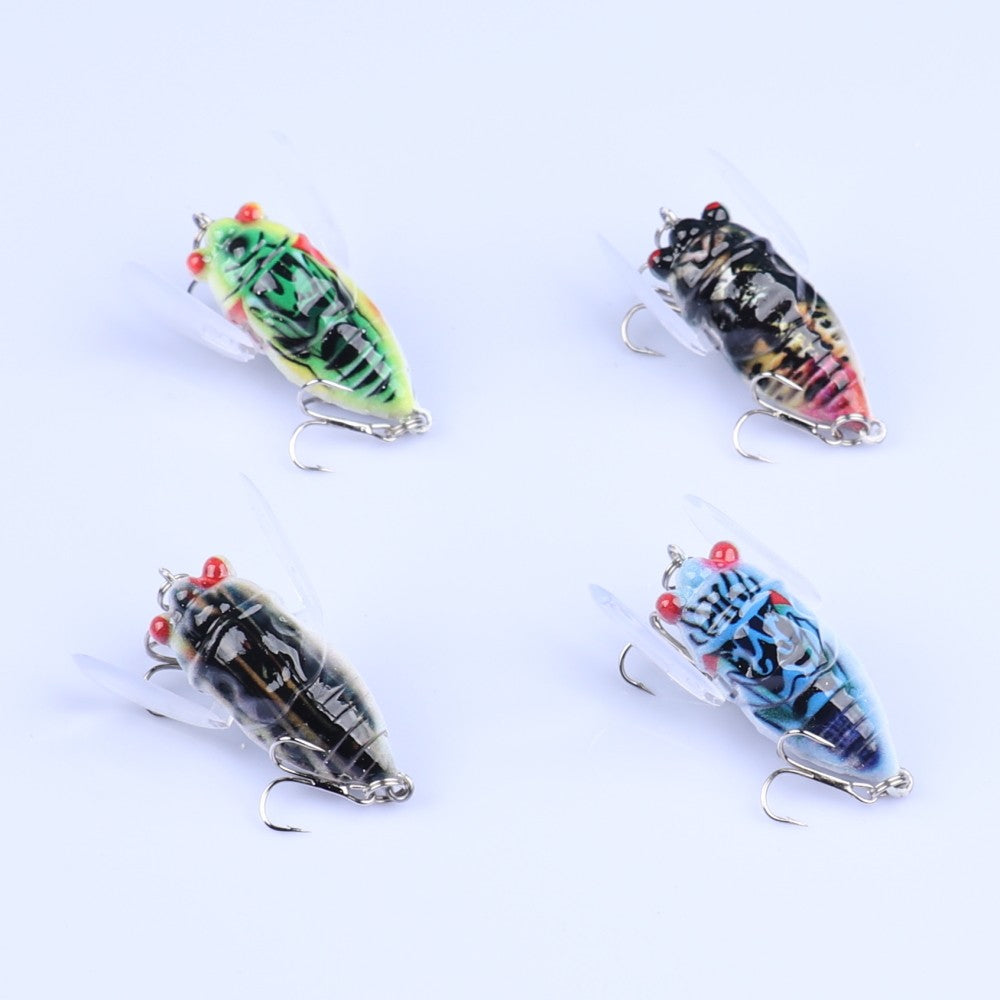 8pcs Topwater Fishing Lures Hard Baits Artificial Bionic Fish Bait Set