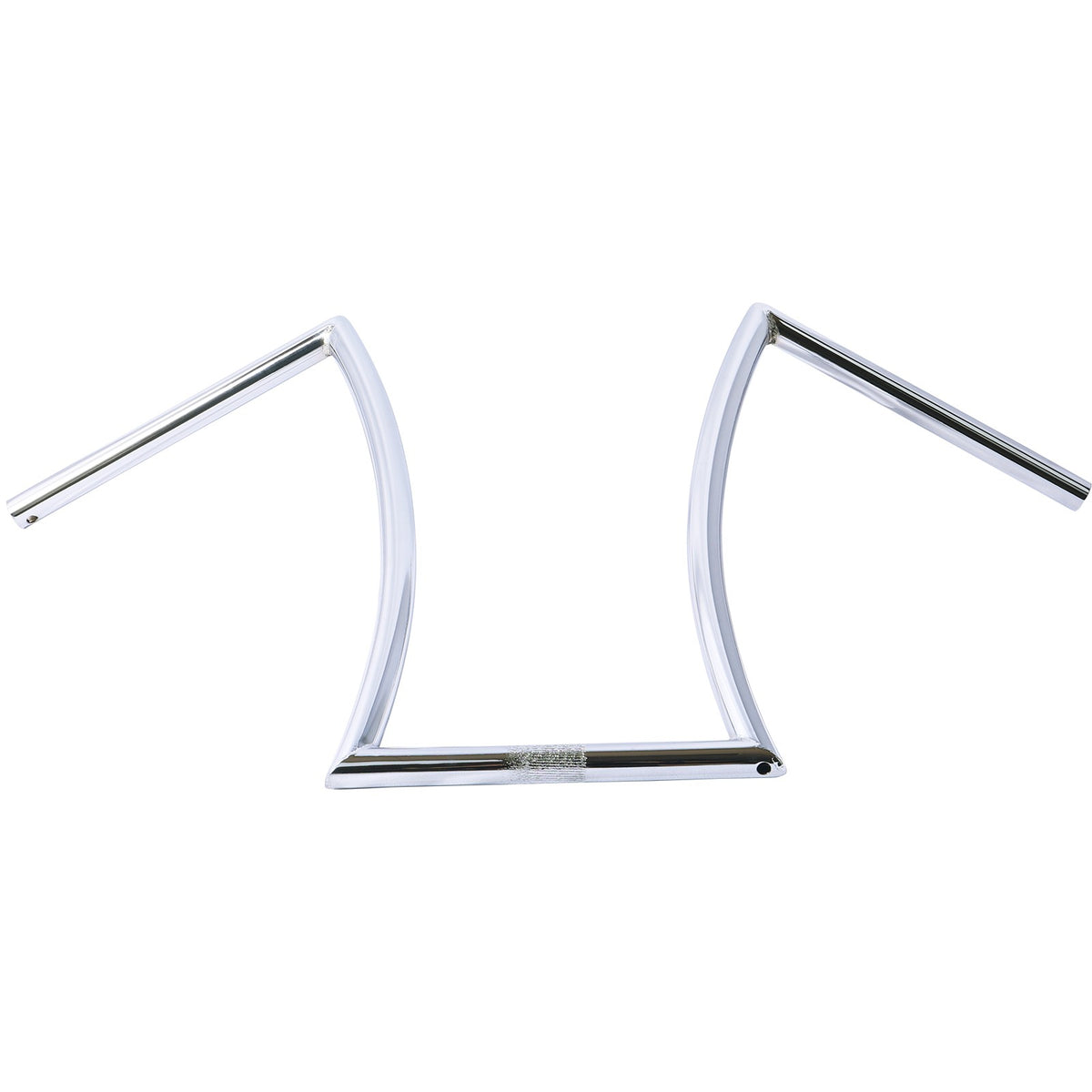15-Inch High Rise Handlebar for Cruiser Bikes 7/8" Clamp Chrome Steel