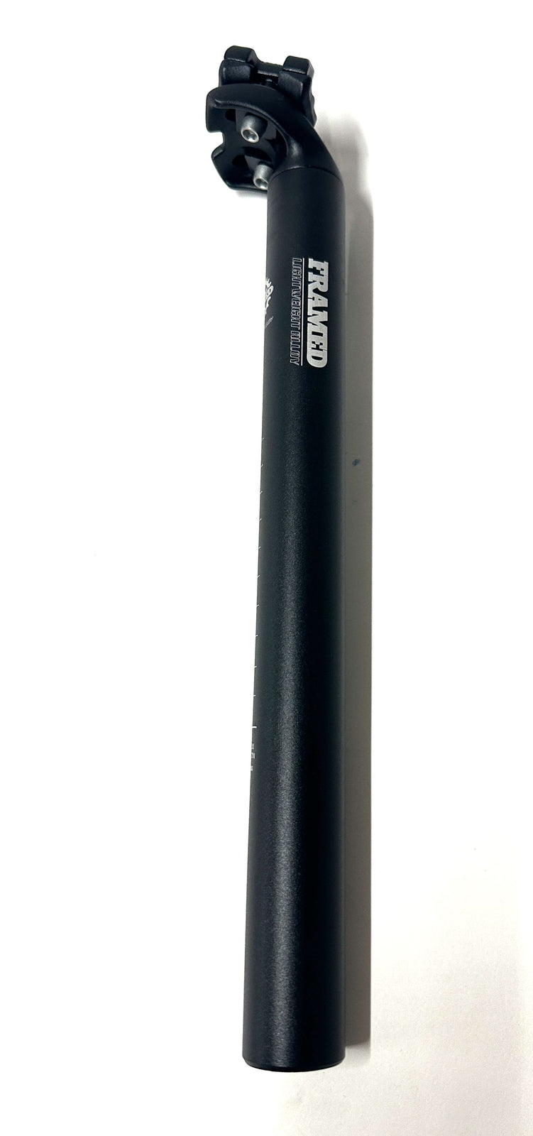 Bike Seatpost Alloy 31.6mm x 350mm Lightweight Road & MTB Black