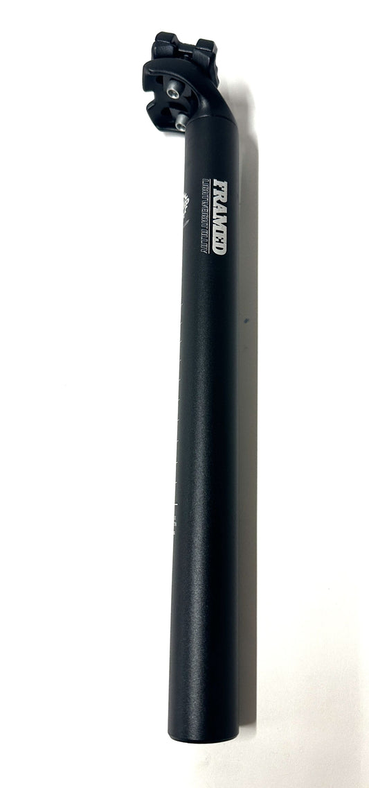 Bike Seatpost Alloy 31.6mm x 350mm Lightweight Road & MTB Black