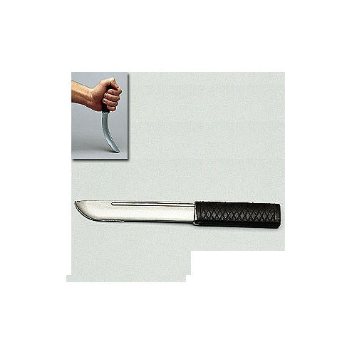 Pro Rubber Tanto Martial Arts Training Knife - Self-Defense Practice Weapon