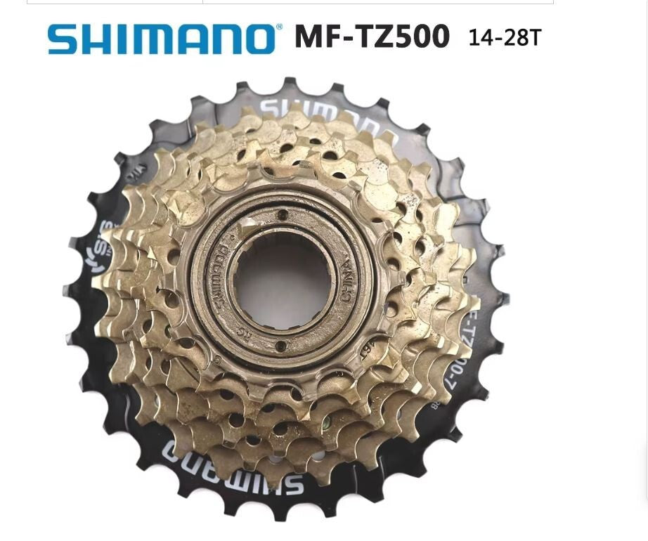 7-Speed Bicycle Cassette Freewheel 14-28T for MTB and Road Bikes