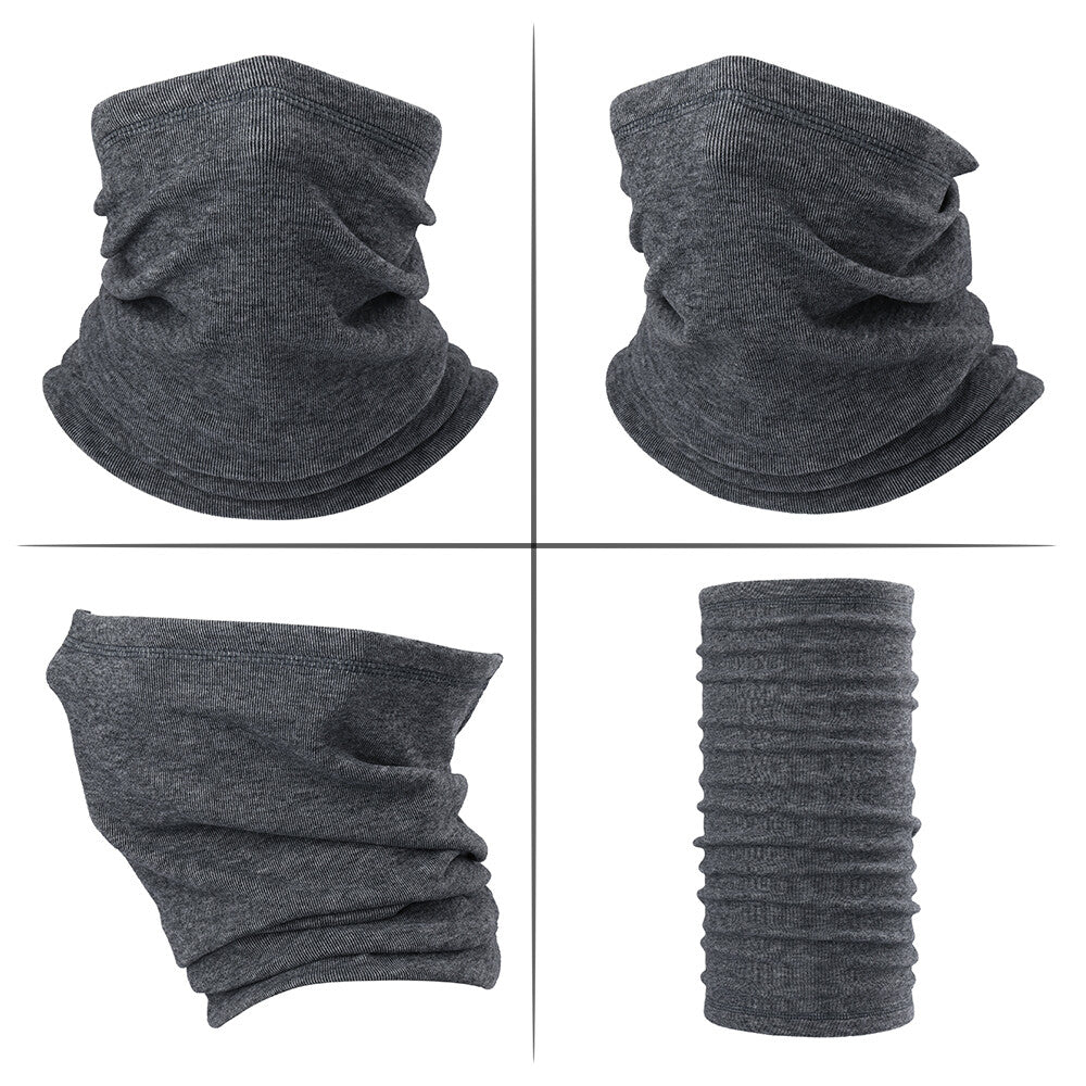 Unisex Fleece Neck Warmer Gaiter for Winter Outdoor Sports and Cycling