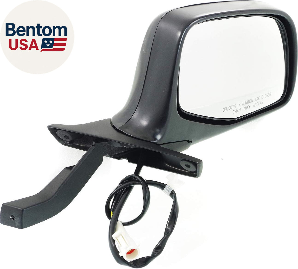 Power Door Mirrors for Ford F-150 F-250 F-350 Bronco 1992-1996 Chrome OE Replacement