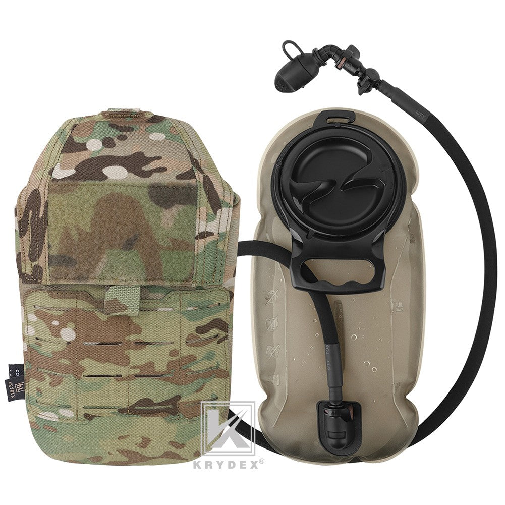 Tactical Hydration Carrier with 1.5L Water Bladder and MOLLE Compatibility