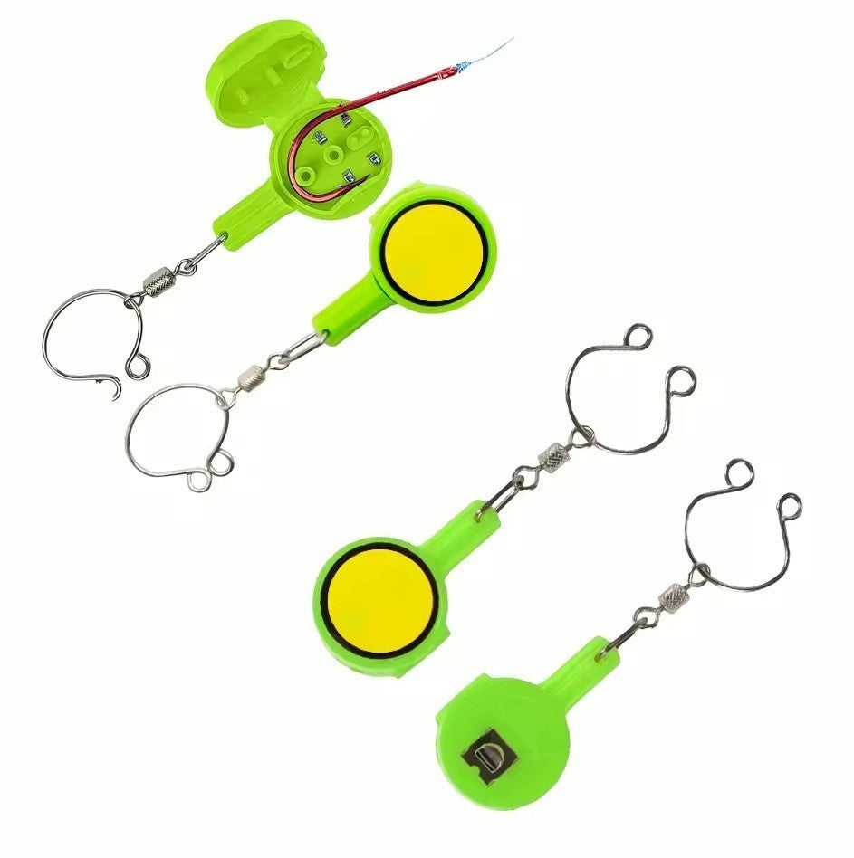 Fishing Knot Tying Tool 2 Pack - Hook Cover & Line Cutter for Saltwater & Freshwater