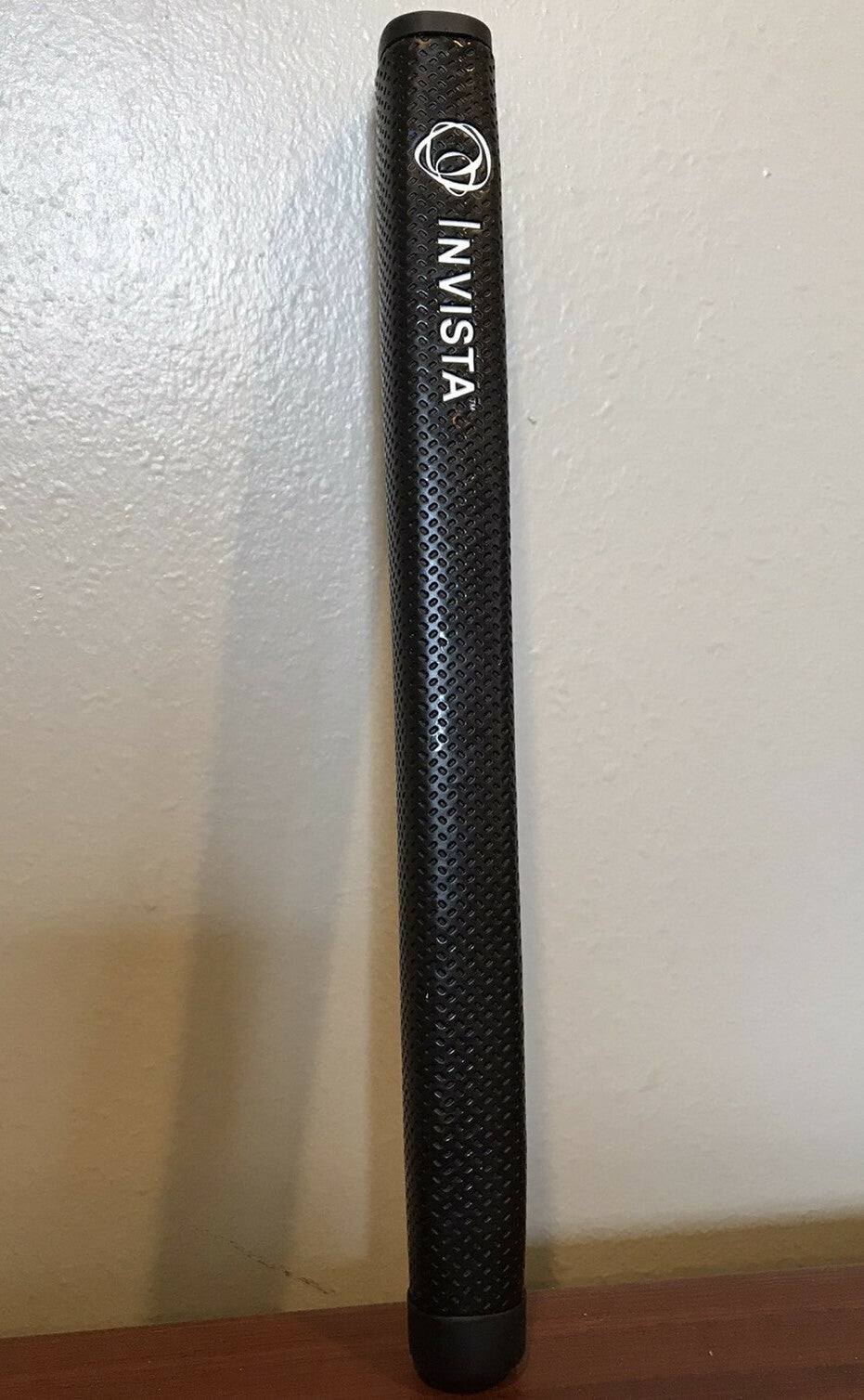 Golf Putter Grip Tacky Paddle Standard Black White Invista Logo