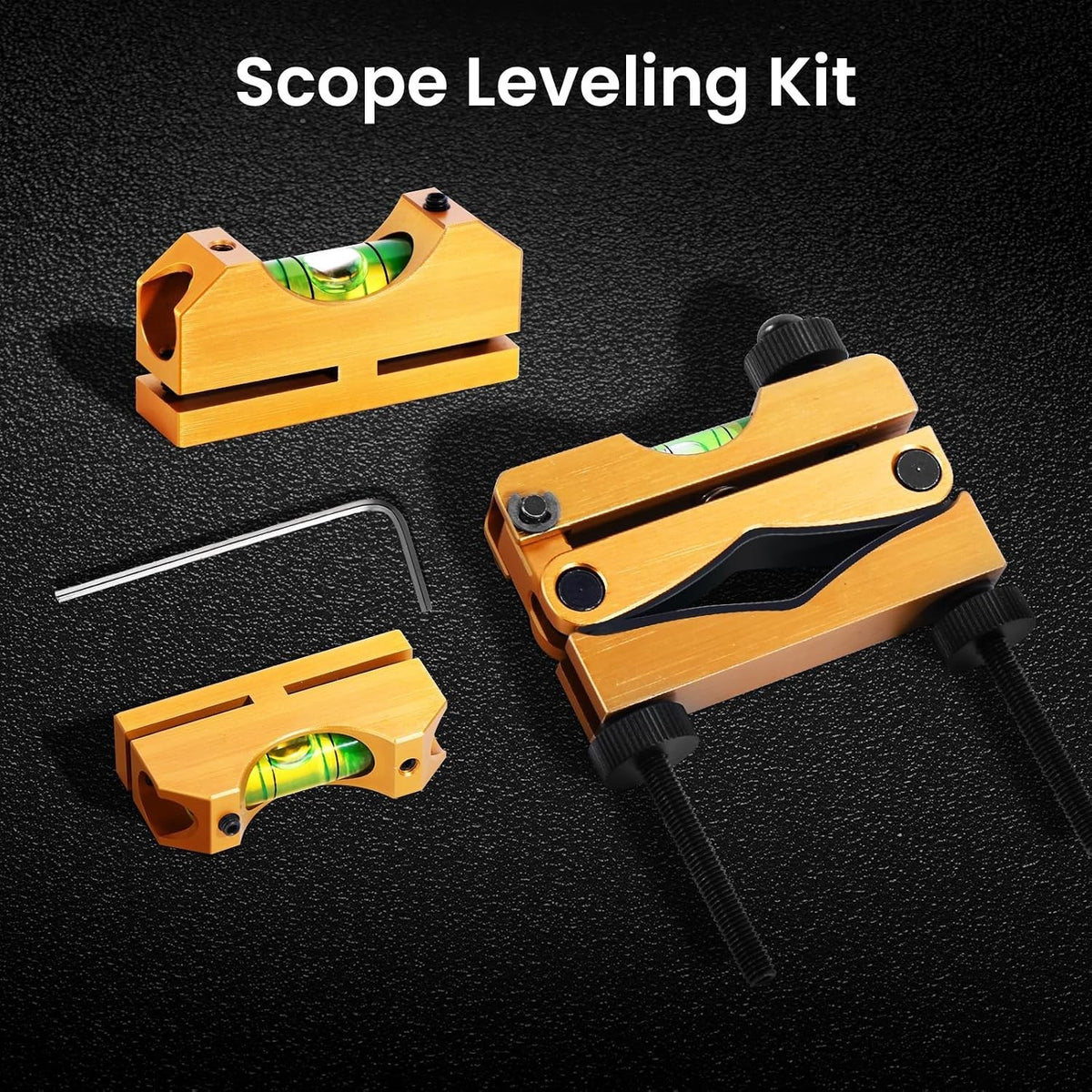 Heavy-Duty Scope Leveling System for Precision Rifle Mounting