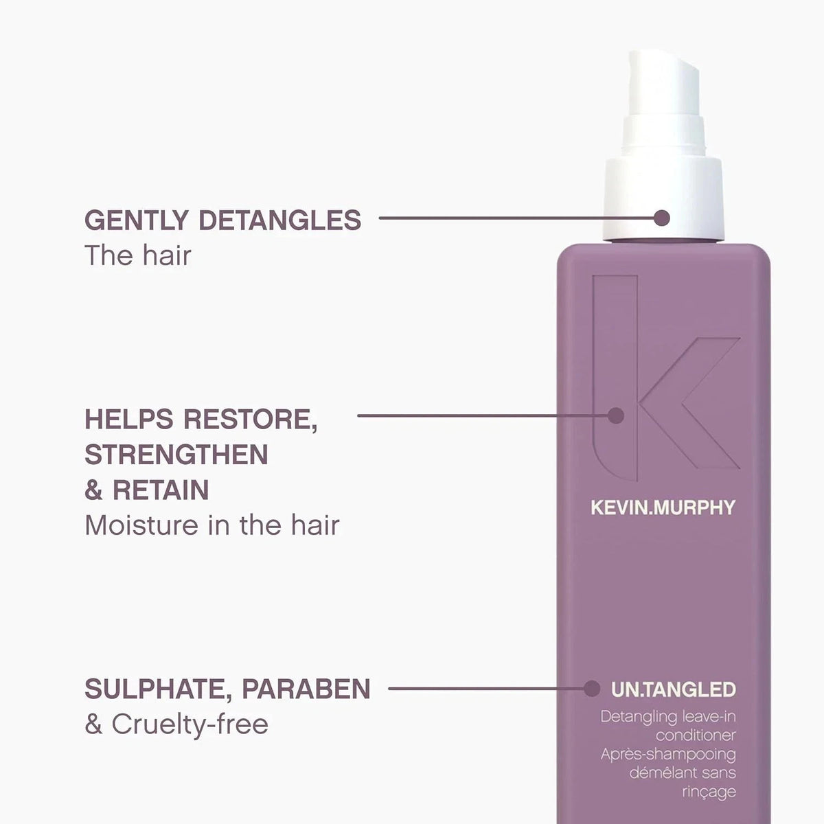 Kevin Murphy UnTangled Leave-In Conditioner 150ml Hair Detangler & Moisturizer