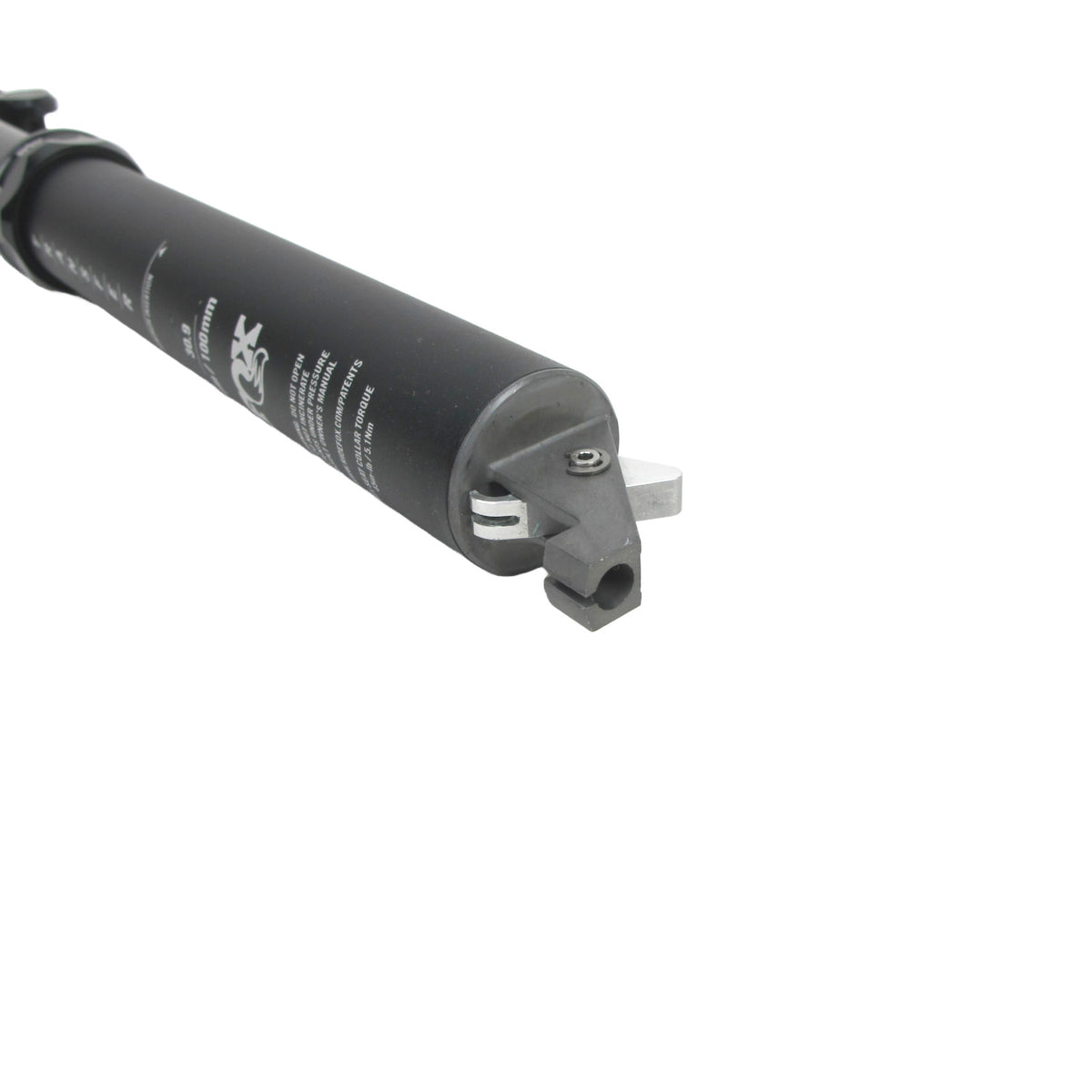 Cycling Dropper Seatpost 30.9mm, 100mm Travel, Black Anodized - Performance Elite