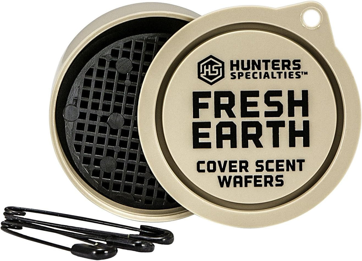 Long Lasting Scent Wafers for Hunting - 3 Pack with Safety Pins - Deer Attractant & Cover Scent