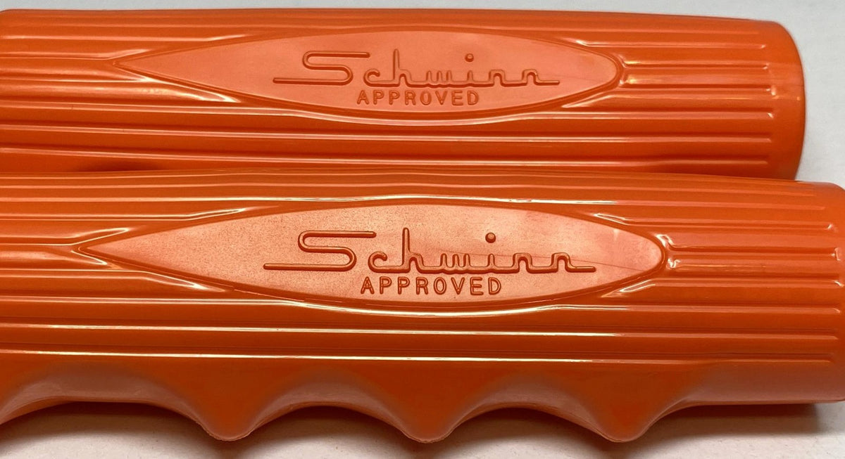 Schwinn Bicycle Handlebar Grips - Slimline KOOL ORANGE Stingray KRATE