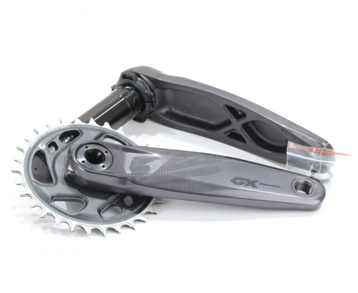 Mountain Bike Crankset 1x12 SRAM GX Eagle DUB 170mm 32T Boost Lunar Gray