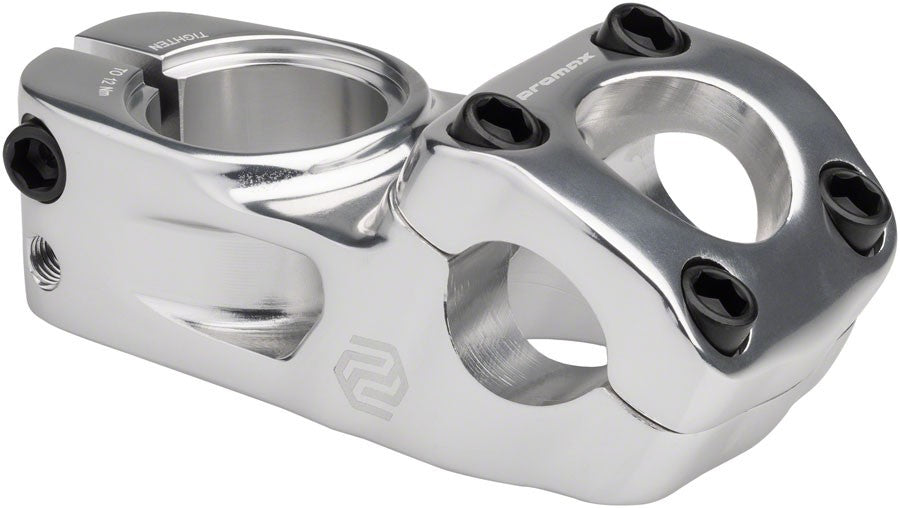 Promax Impact BMX Stem 53mm Top Load Alloy CNC Machined Silver