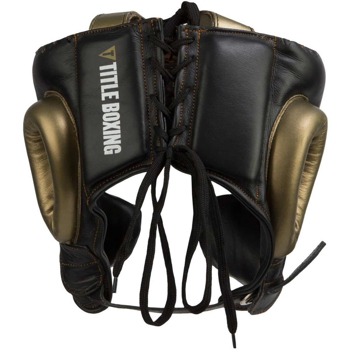 Training Headgear for Boxing and Martial Arts - Black/Gold, Multiple Sizes