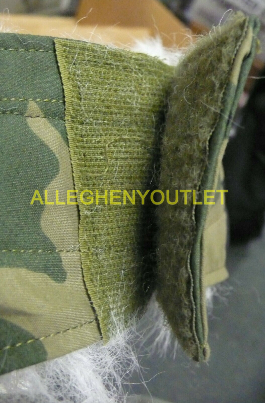 Military Fur Ruff Attachment for ECWCS Gore-Tex Parka X-Large