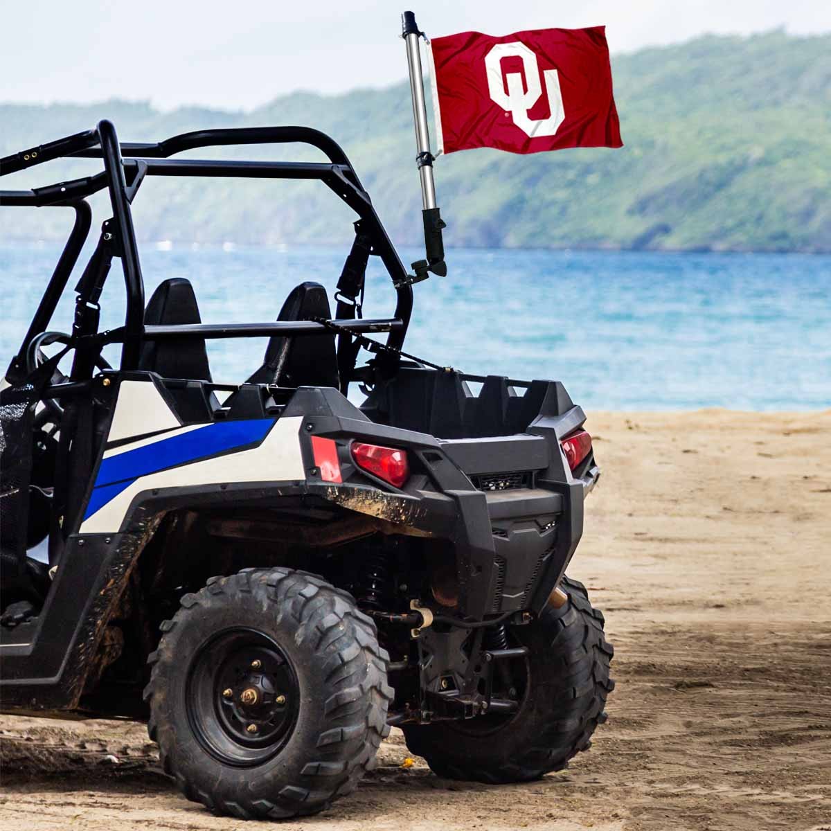 Oklahoma Sooners NCAA Golf Cart Flag - 12x18 Polyester, Officially Licensed