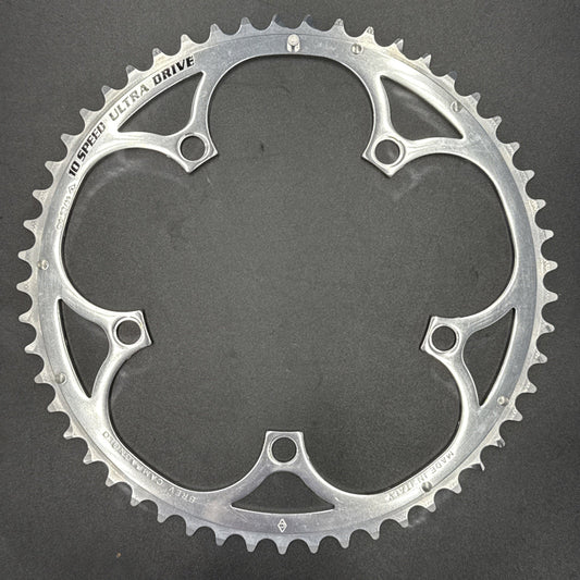 Campagnolo 10-Speed C10 Ultra-Drive 5-Arm 135 BCD Chainring - Polished Silver