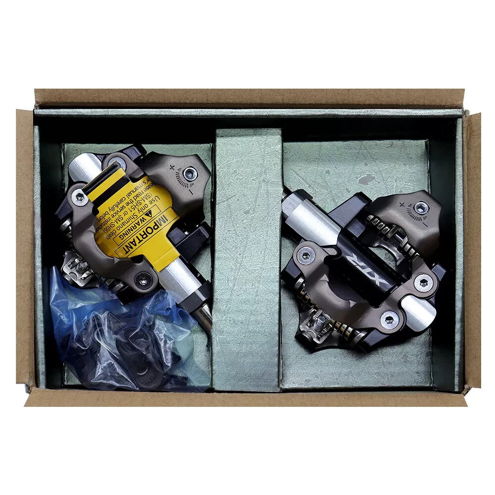 Shimano XTR PD-M9100 SPD MTB XC Race Pedals Set with Cleats