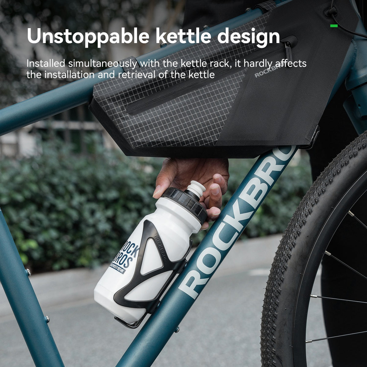 Waterproof Bicycle Frame Bag for Road Gravel MTB - 1.7L Capacity