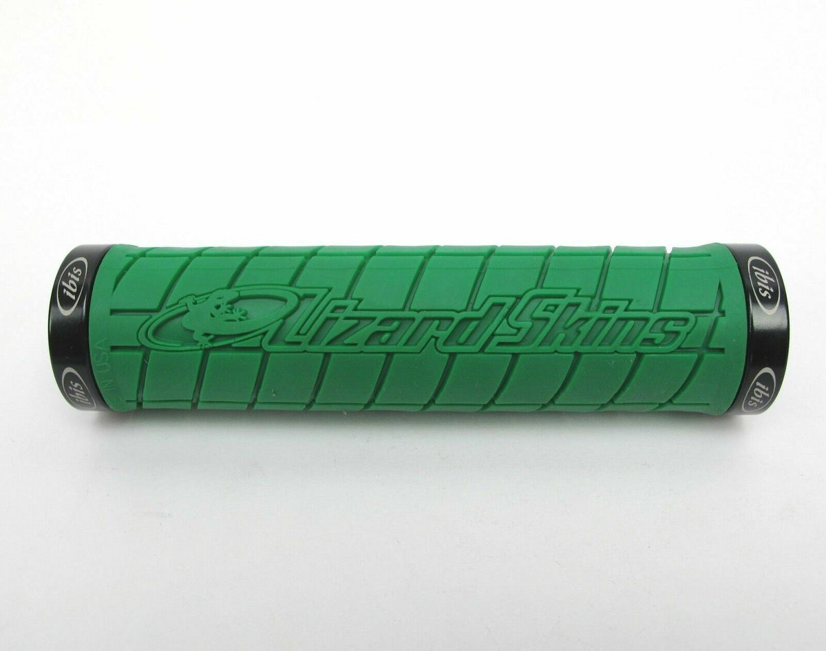 Lock-On Mountain Bike Grips Dark Green Compatible with Ibis Bikes