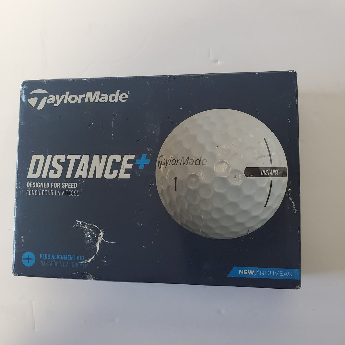 TaylorMade Distance Plus Golf Balls 12 Pack | New Premium Golf Balls