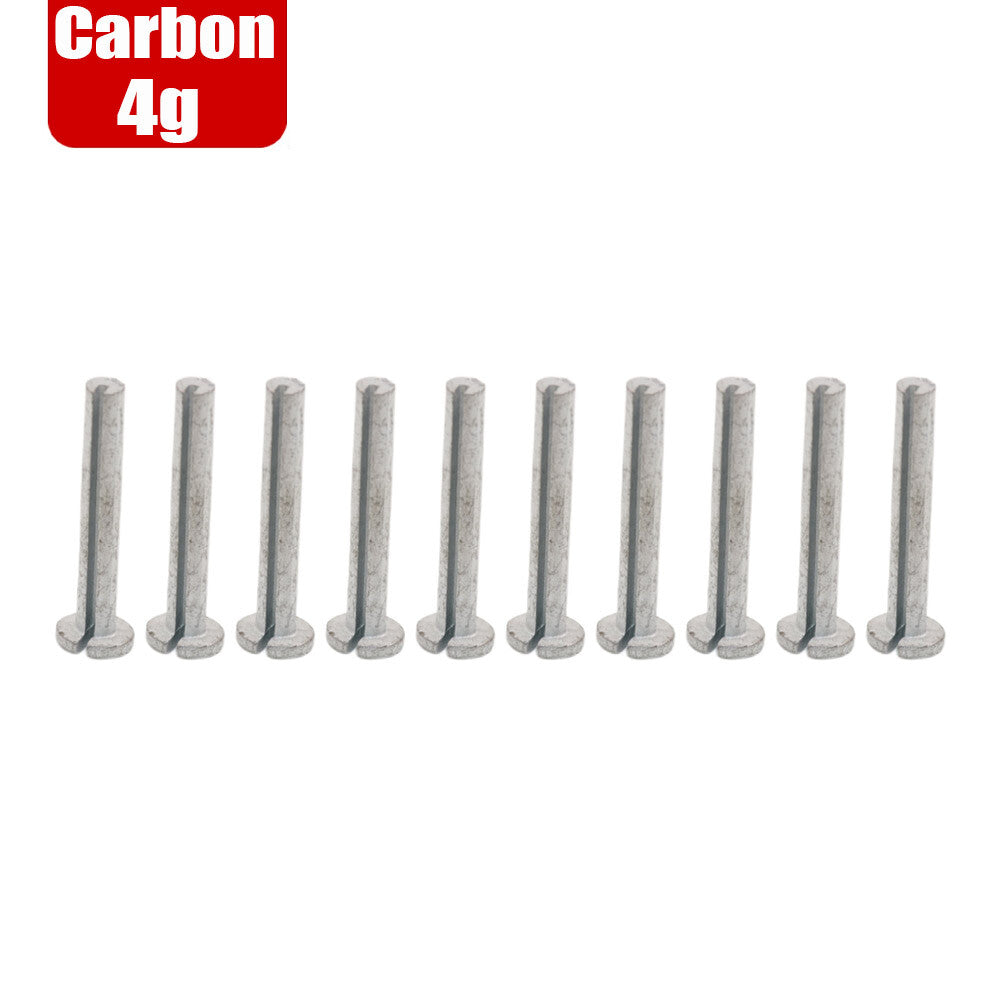 Golf Lead Tip Plug Weights for Graphite Shafts - Multiple Sizes, Pack of 10