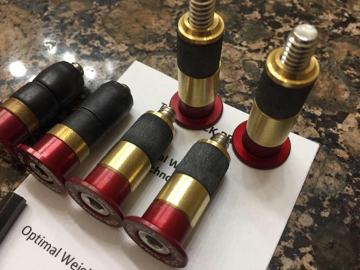Golf Club Counter Balance Weights Set - 6-Weight Pack for Irons & Woods