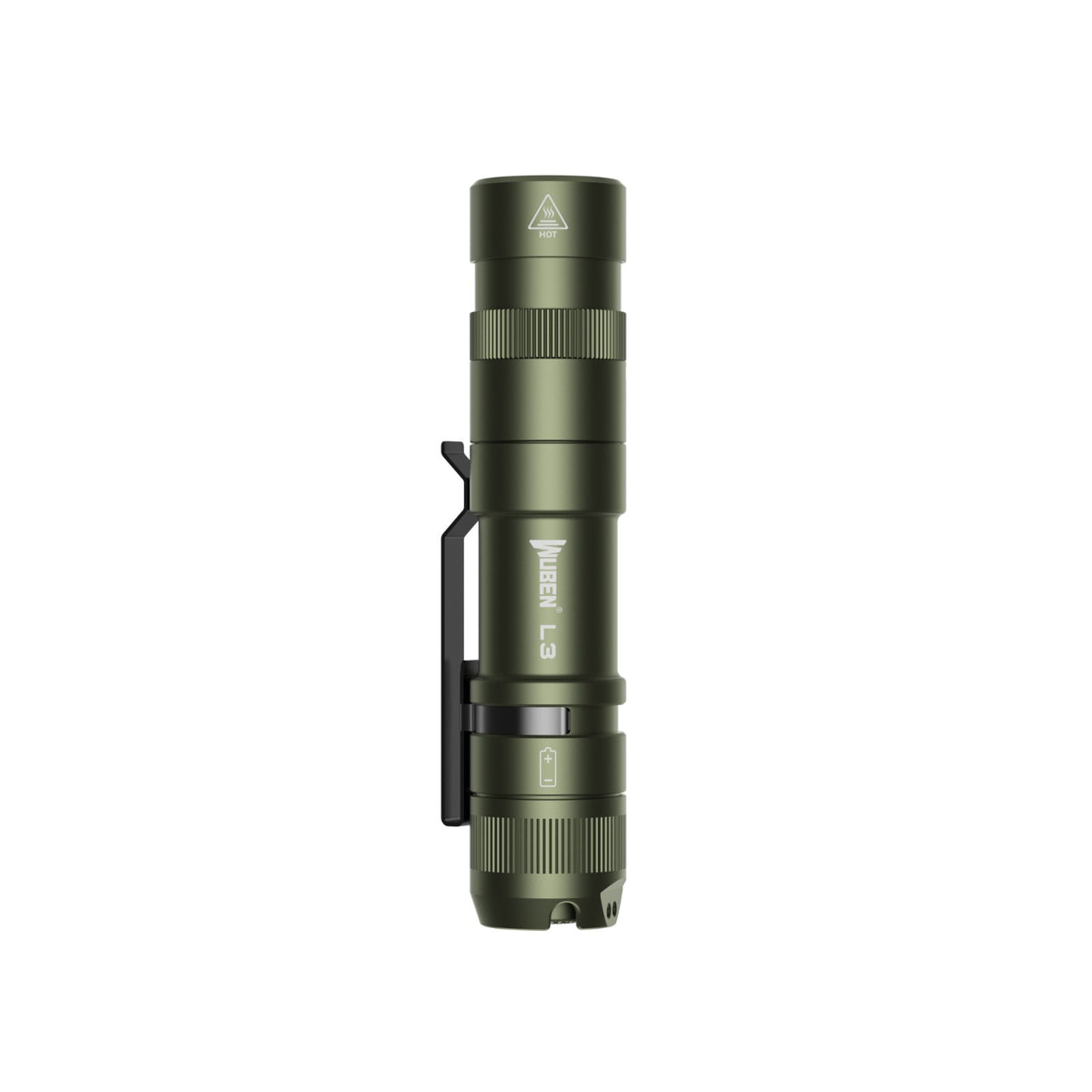 High Lumens Rechargeable LED Flashlight 3000 Lumens Water-Resistant Torch