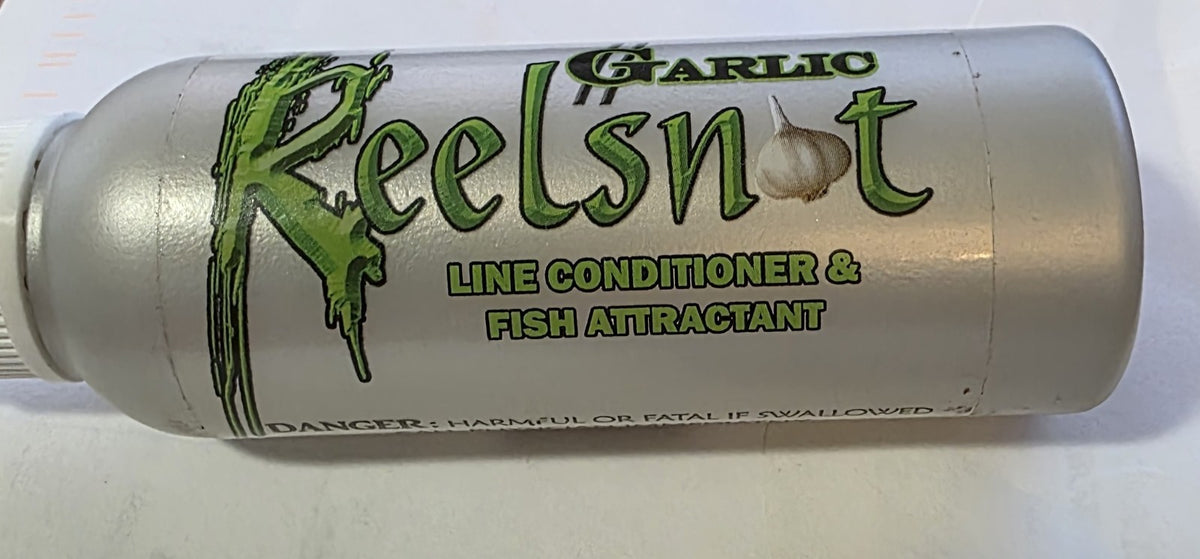 Garlic Infused Fish Attractant & Reel Lubricant for Fishing Reels