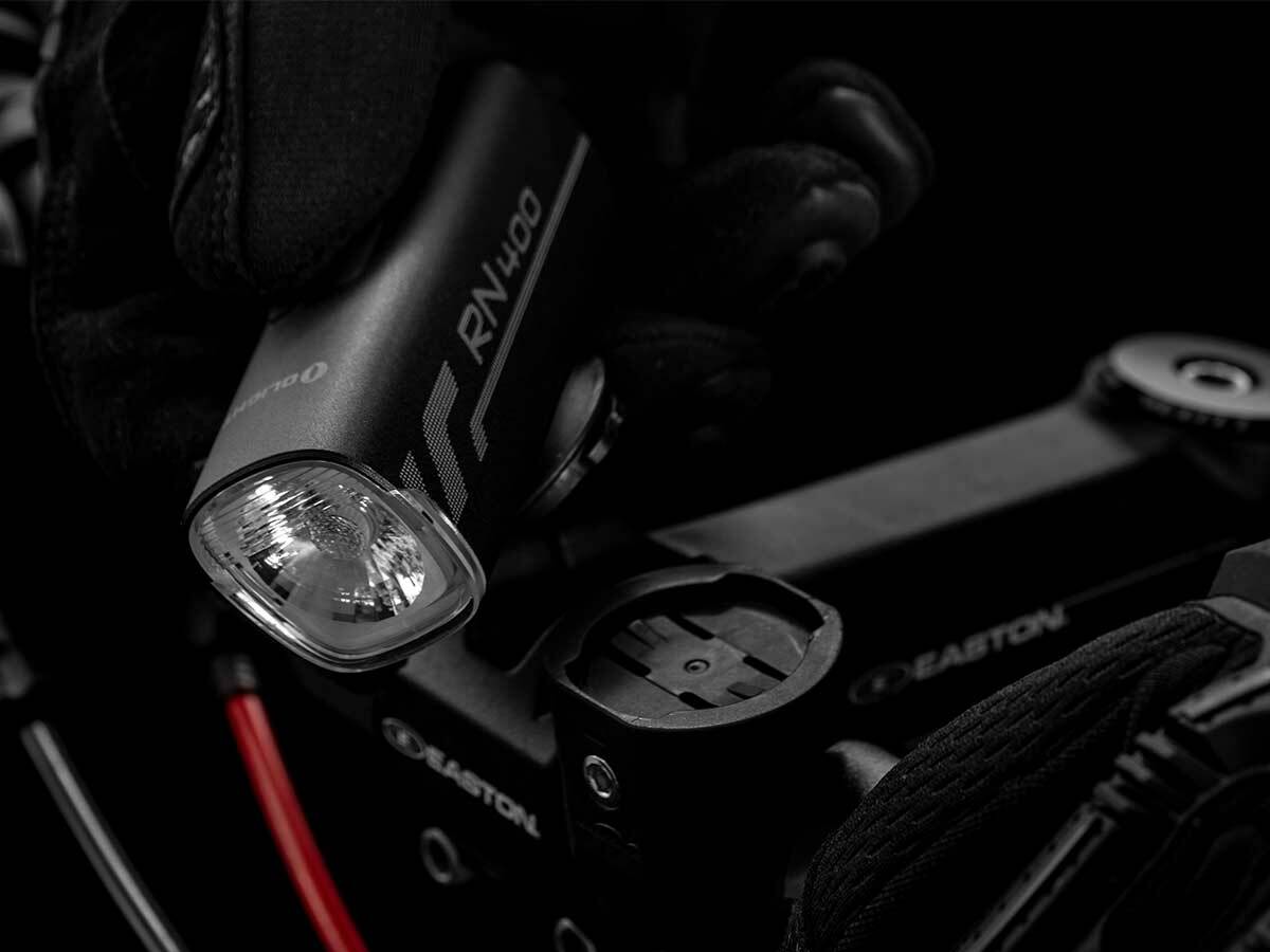 Rechargeable Bike Headlight & Tail Light Set - Waterproof, 400 Lumens