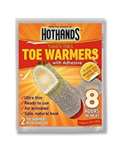HotHands Toe Warmers with Adhesive - Natural, Odorless, Up to 8 Hours Heat