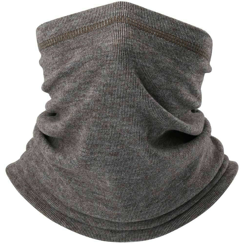 Winter Windproof Fleece Neck Gaiter Face Mask Scarf for Cold Weather