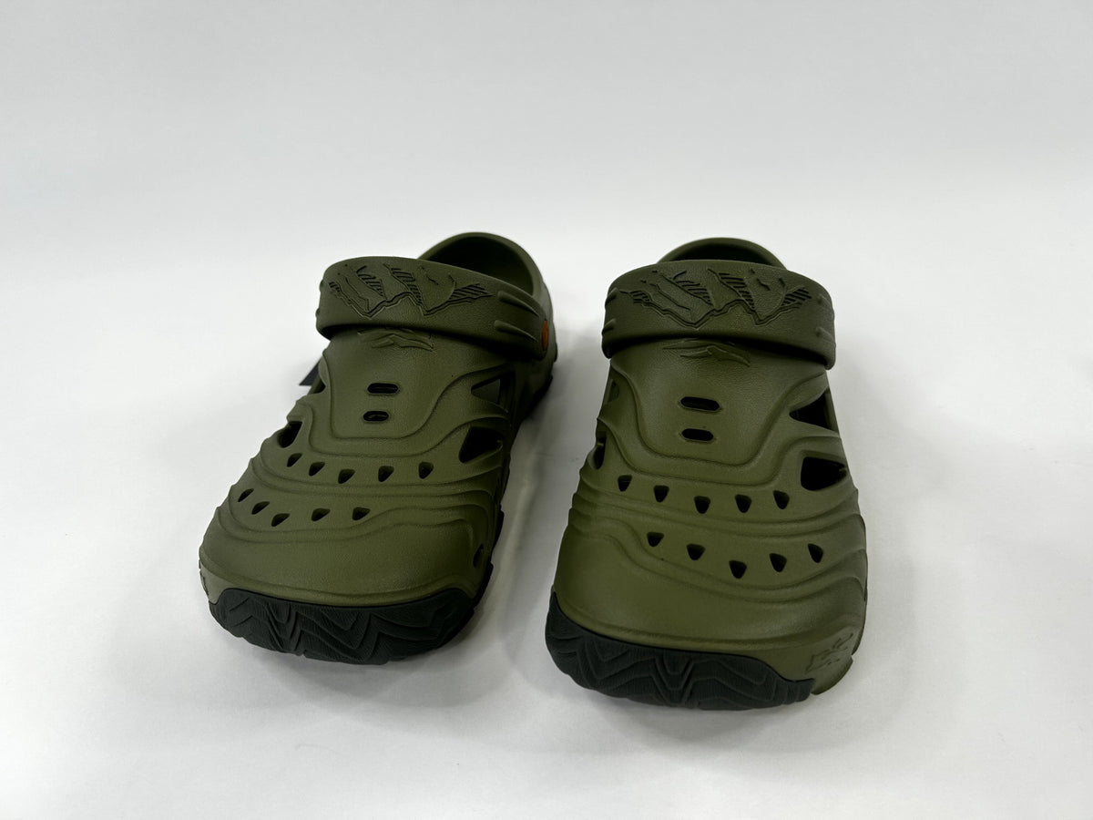 Hunting Shoes Clogs Men’s Pine Green Slip-On Rubber Footwear