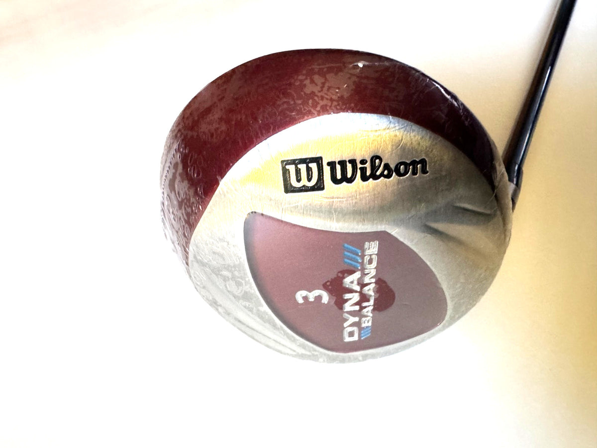 Wilson Dyna Balance Titanium Driver Golf Club Men's Flex Red LH - 3 Pack