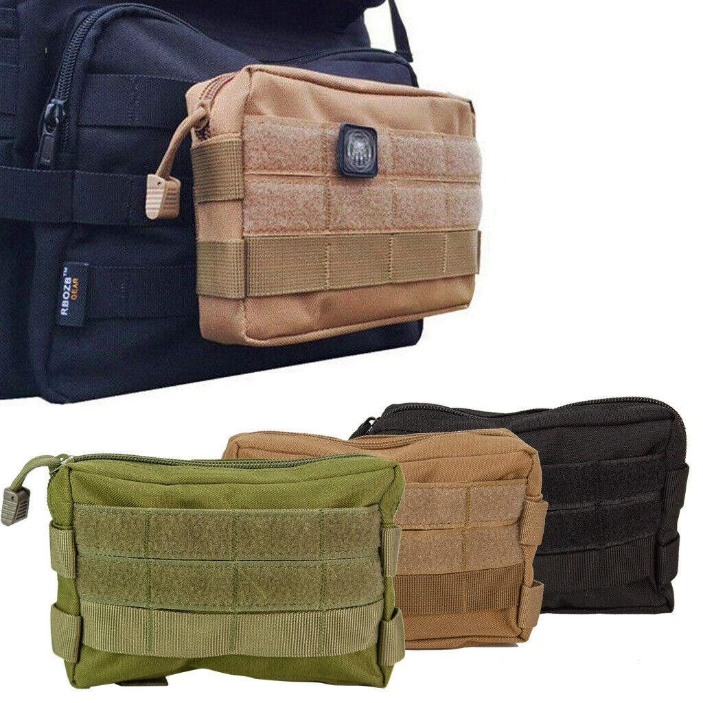 Outdoor Tactical Backpack Sling Bag with Molle Pouch Waist Pack