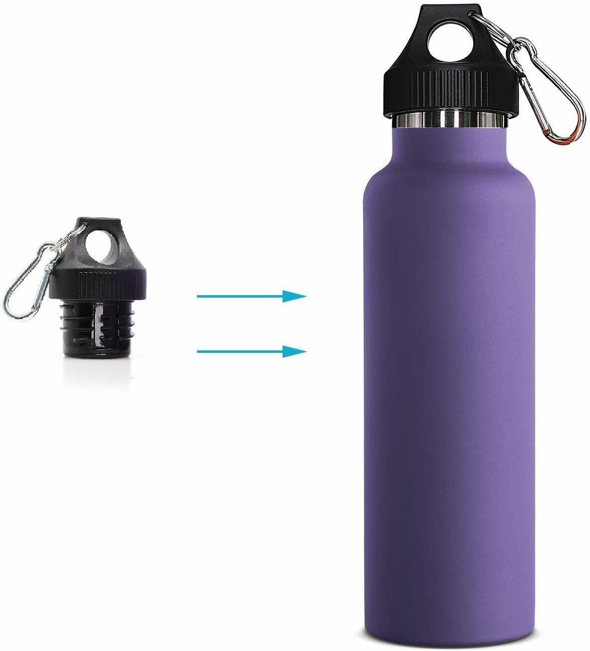 3 Pack Sports Twist Lid Replacement for Hydro Flask Water Bottles 12-24 OZ