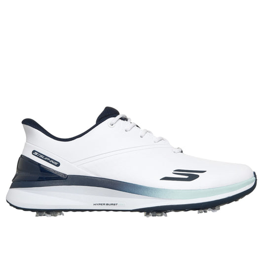 Men's Slip-On Golf Shoes Waterproof Leather-like Upper Support Heel Pillow