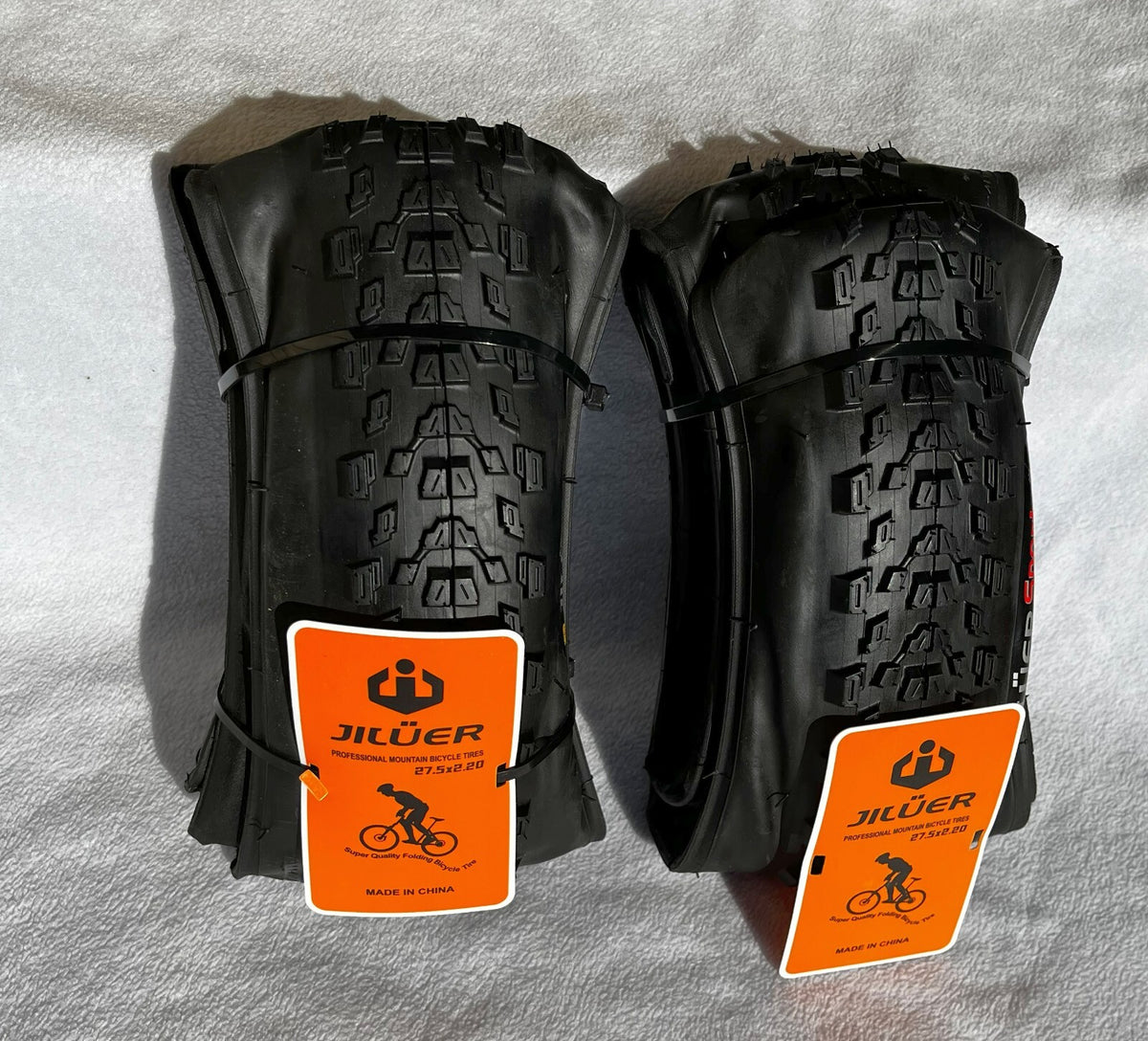 2 Pack Bicycle Tires - 26x1.95, 26x2.25, 27.5x2.10, 29x2.20 | Mountain Bike Tires