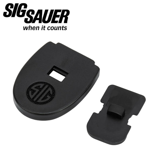 Black Magazine Floor Plate for Sig Sauer P320 P250 M17 M18 X Series Magazines