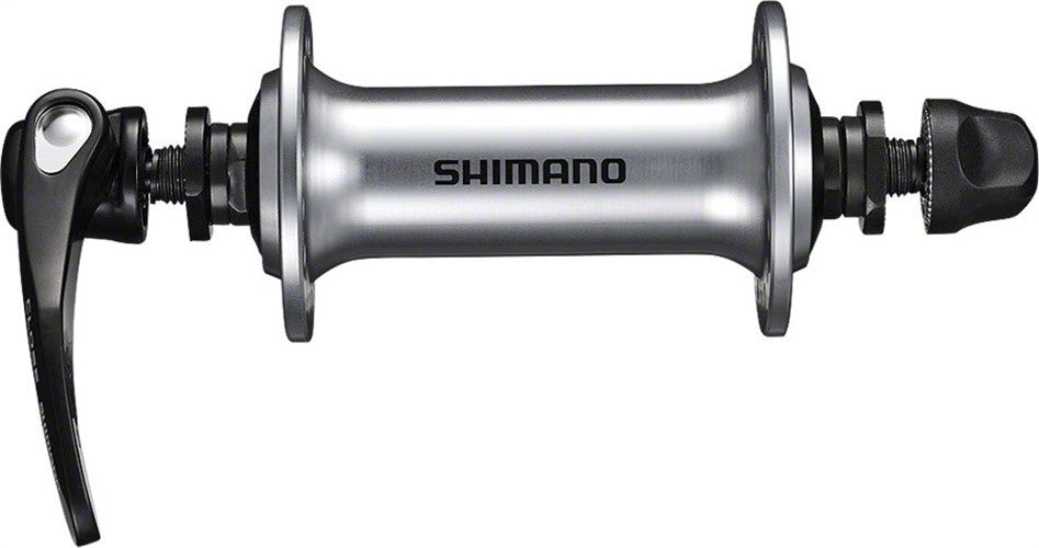 Shimano Front Hub Rim Brake QR x 100mm Silver 36h Bicycle Wheel Part